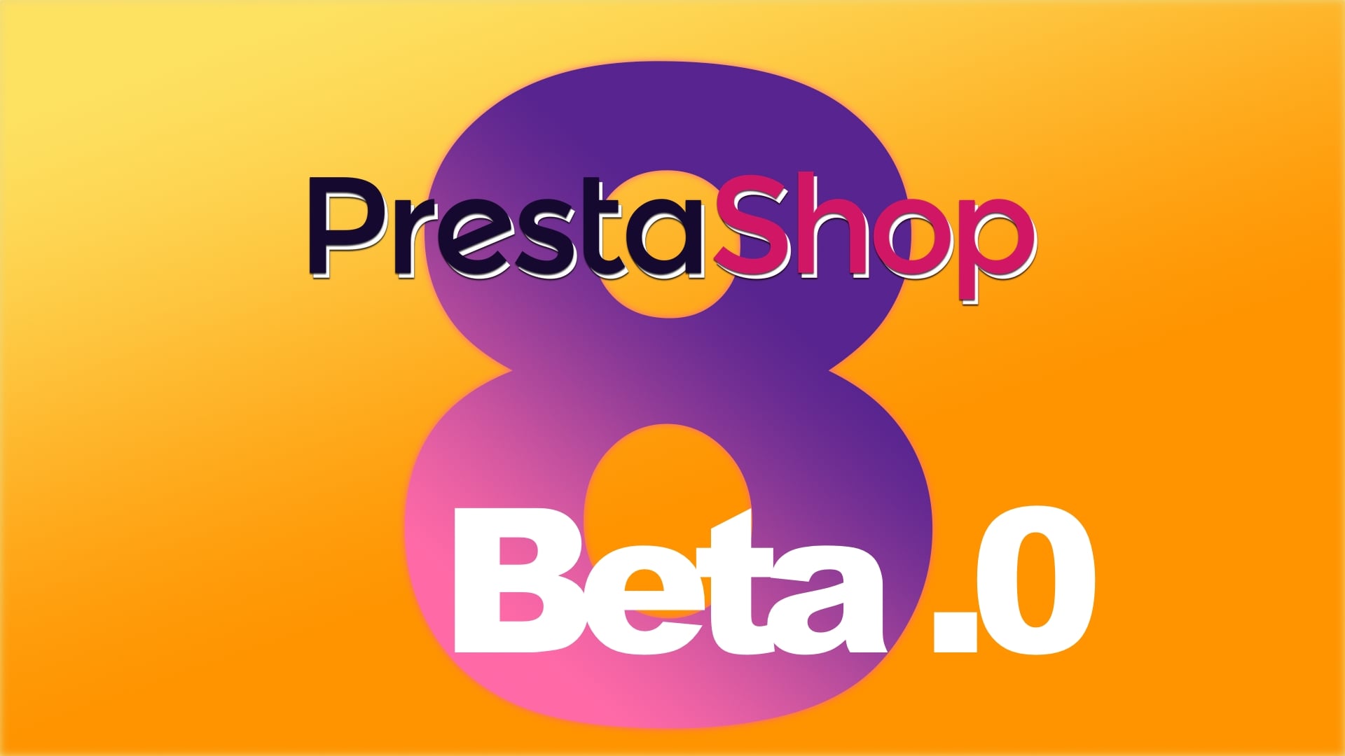 Ouverture de la beat de la version 8.0 de PrestaShop