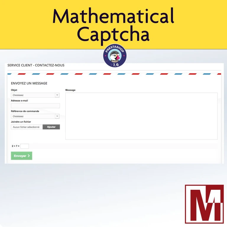 Captcha PrestaShop 1.6