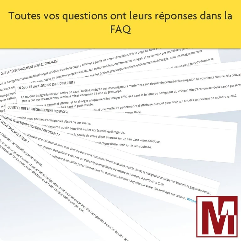 Porfitez d'une FAQ complète